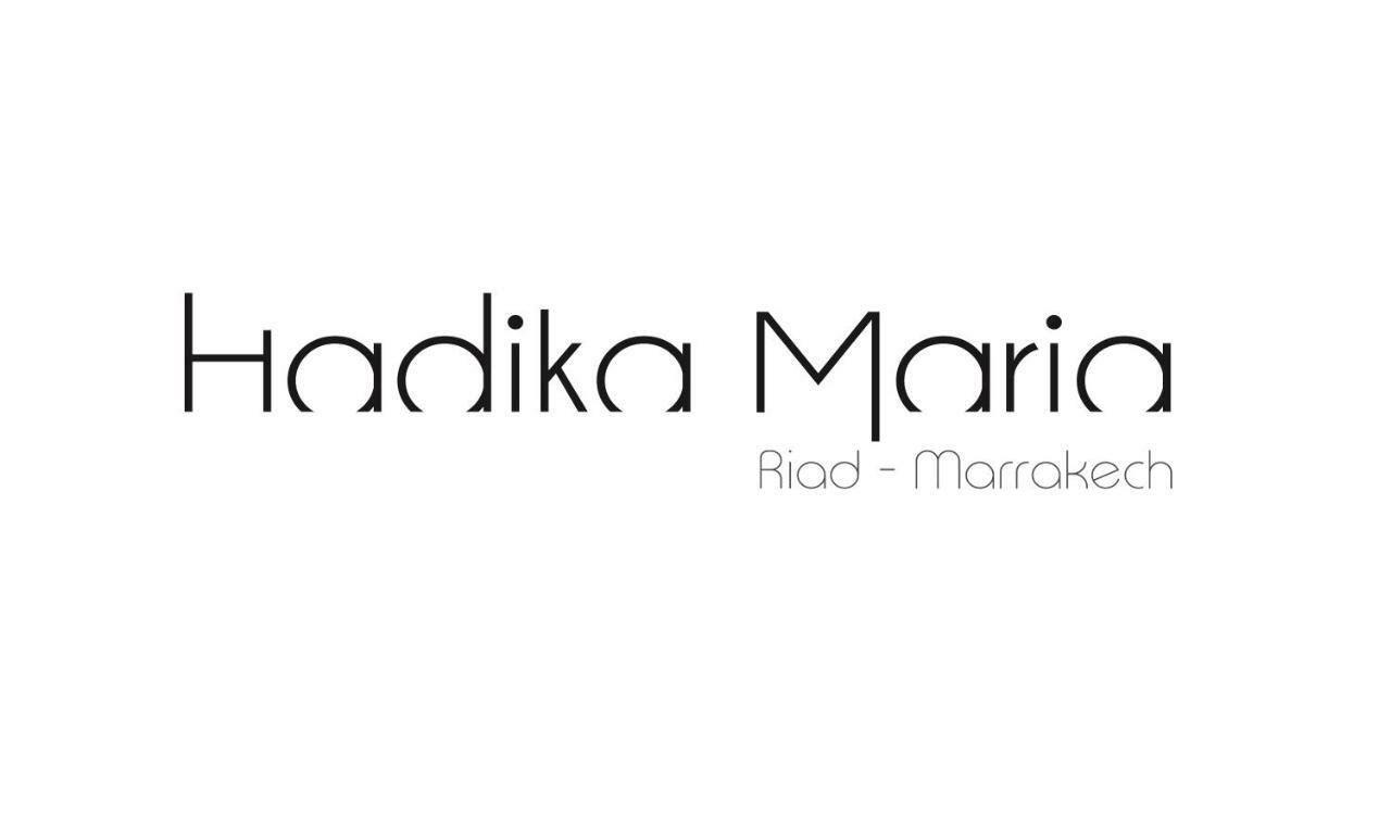 Riad Hadika Maria Hotell Marrakesh Exteriör bild